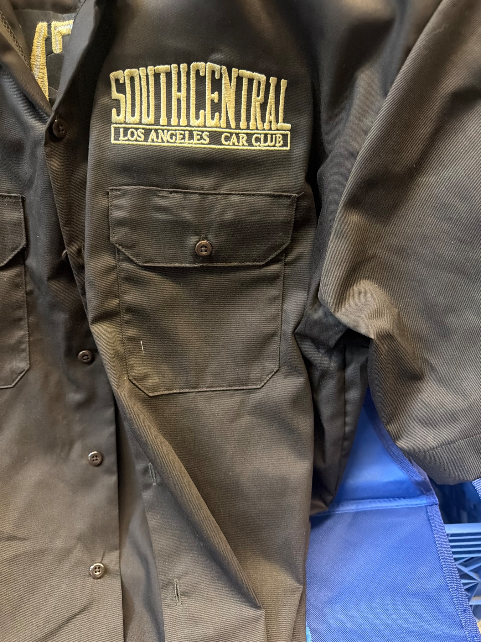 Club apparel patch.