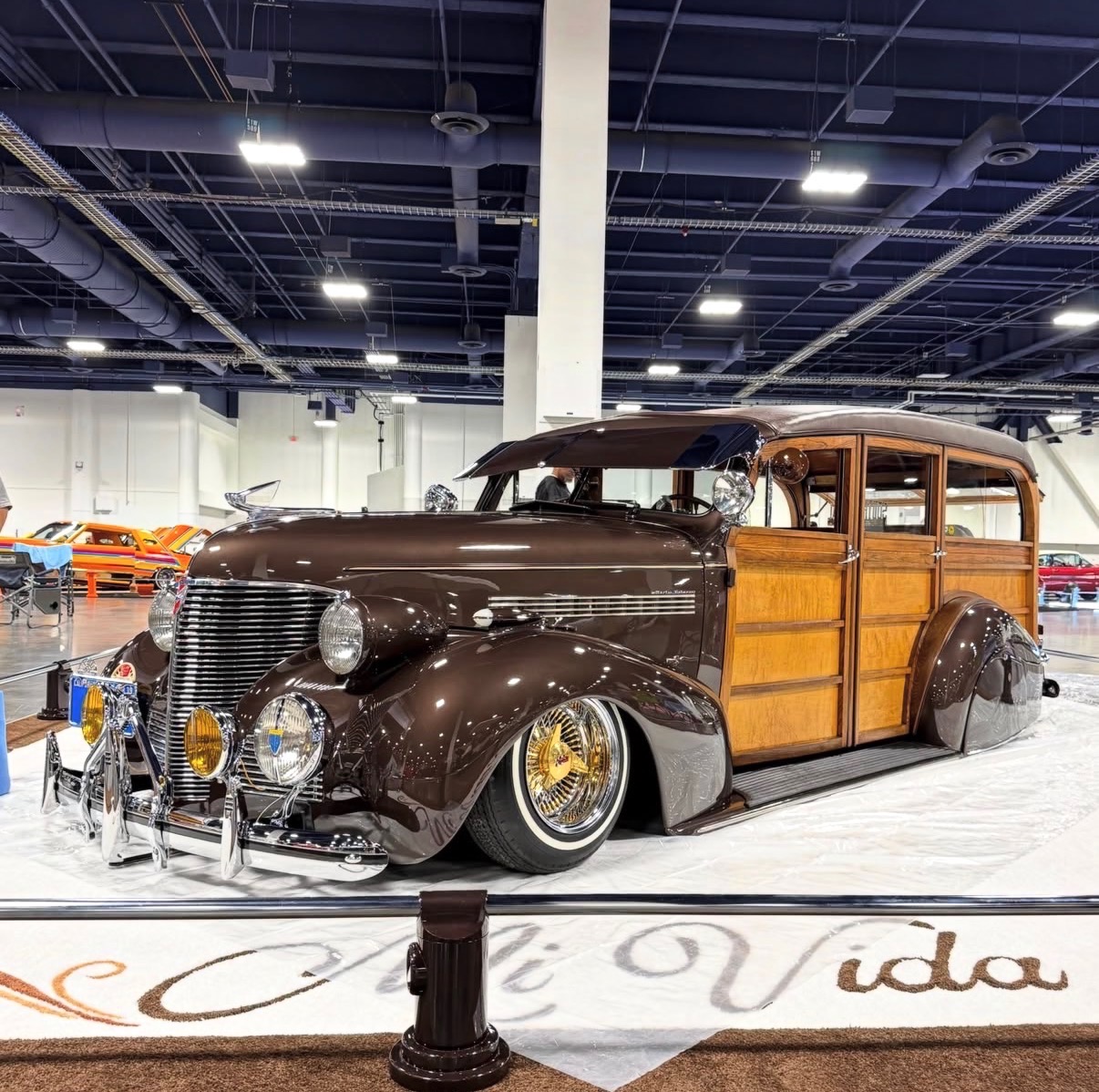 The South Central woody on display.
